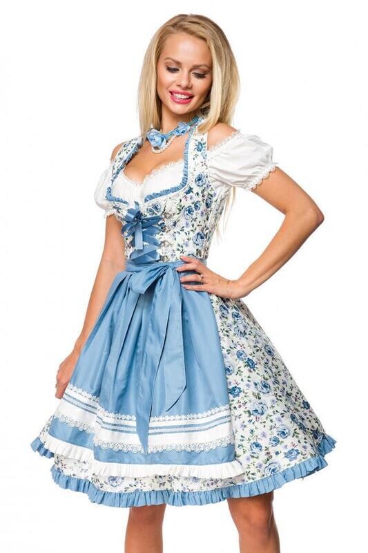 Romatisches Blümchen-Dirndl Romatisches Blümchen-Dirndl