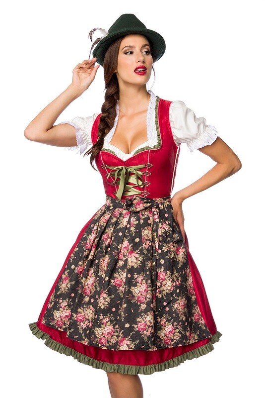 Verträumtes Dirndl mit Denim Verträumtes Dirndl mit Denim