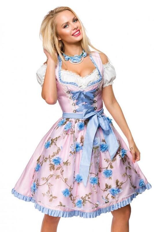 Dirndl mit Blumenschürze Dirndl mit Blumenschürze