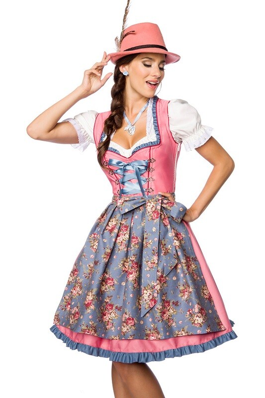 Verträumtes Dirndl mit Denim Verträumtes Dirndl mit Denim