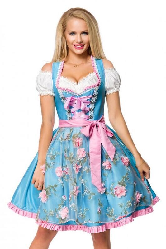 Dirndl mit Blumenschürze Dirndl mit Blumenschürze