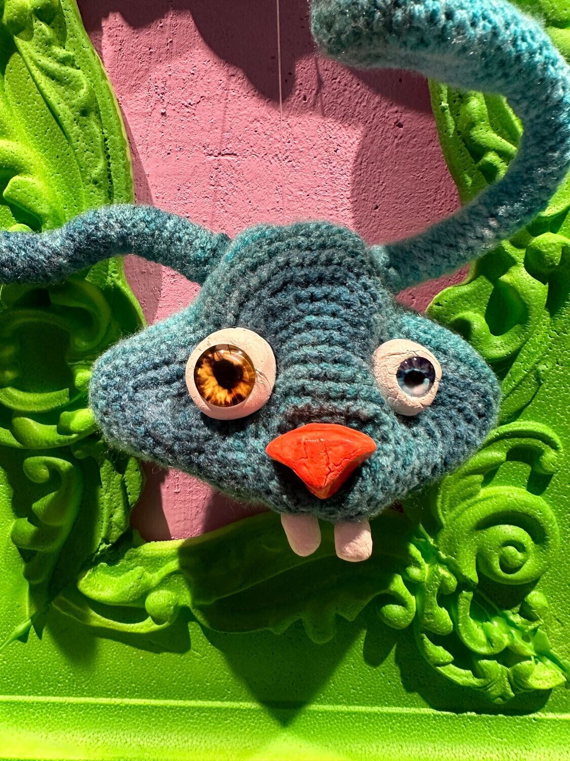 Jetzt wird es bunt …bunte Bilderrahmen mit passendem Tierkopf