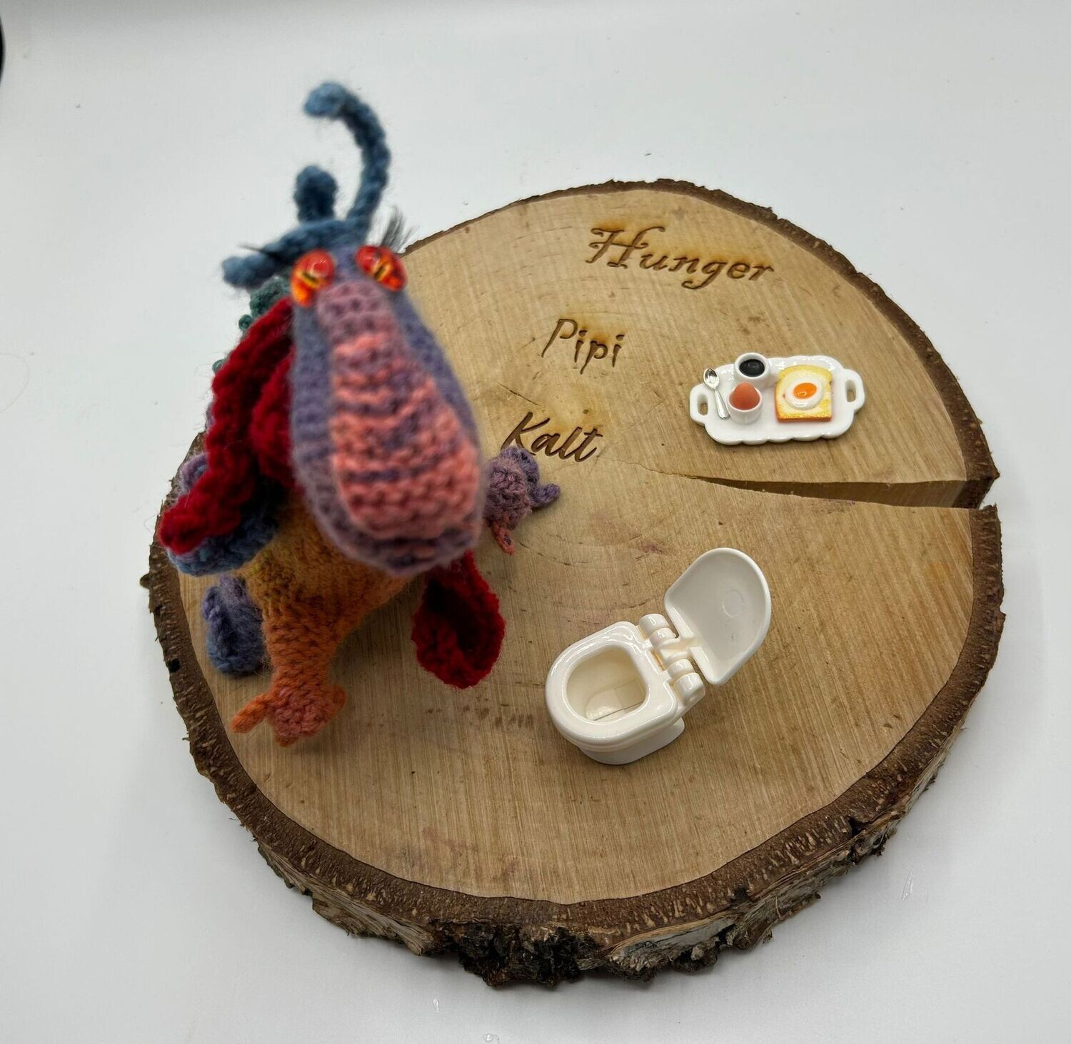 Hunger Pipi Kalt Regenbogen-Drache