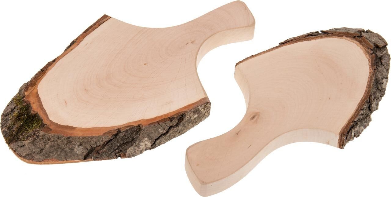 Griffrinde 42 - 56 cm - Rindenscheibe mit Griff
