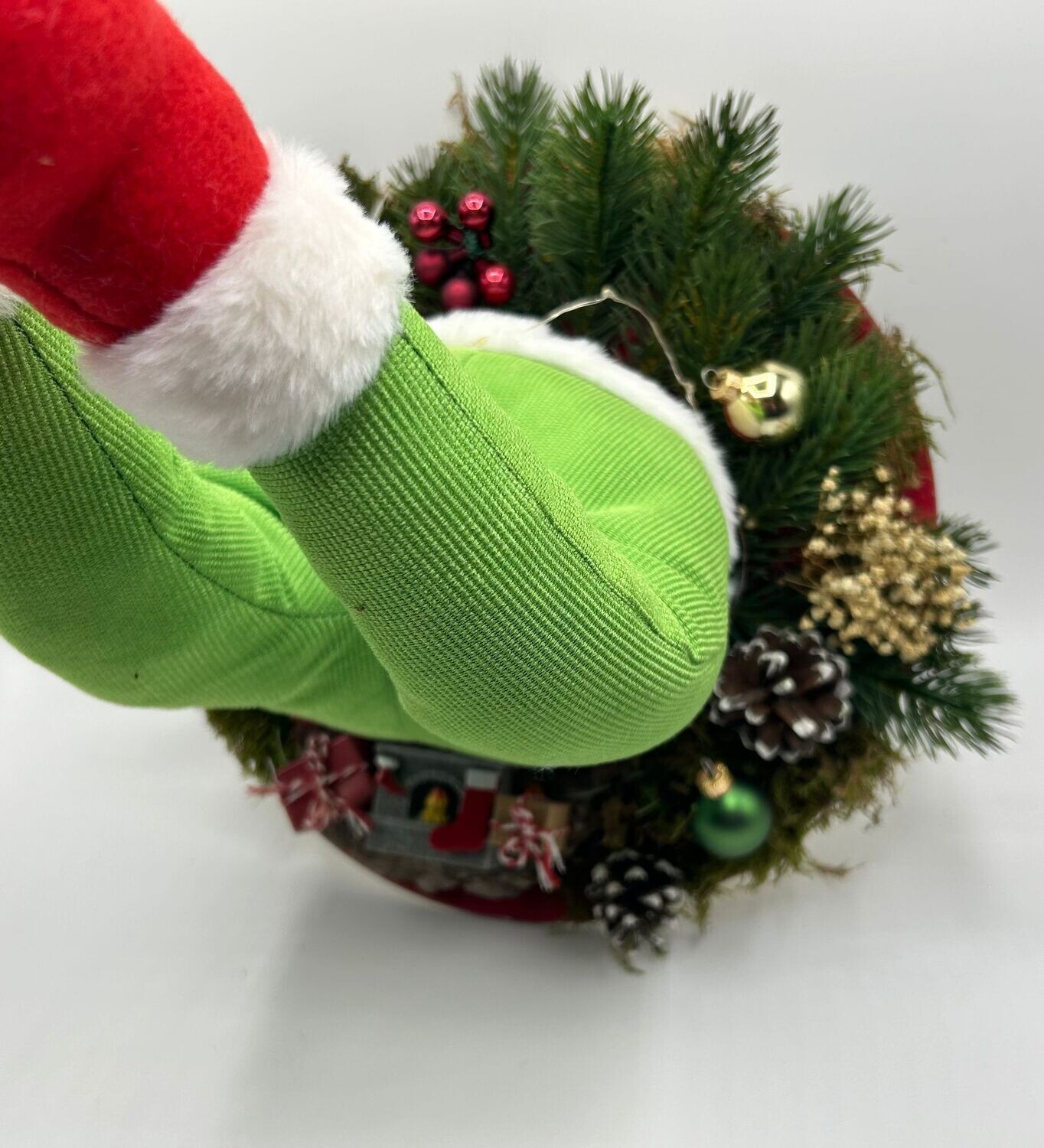 Grinch Tür Adventskranz