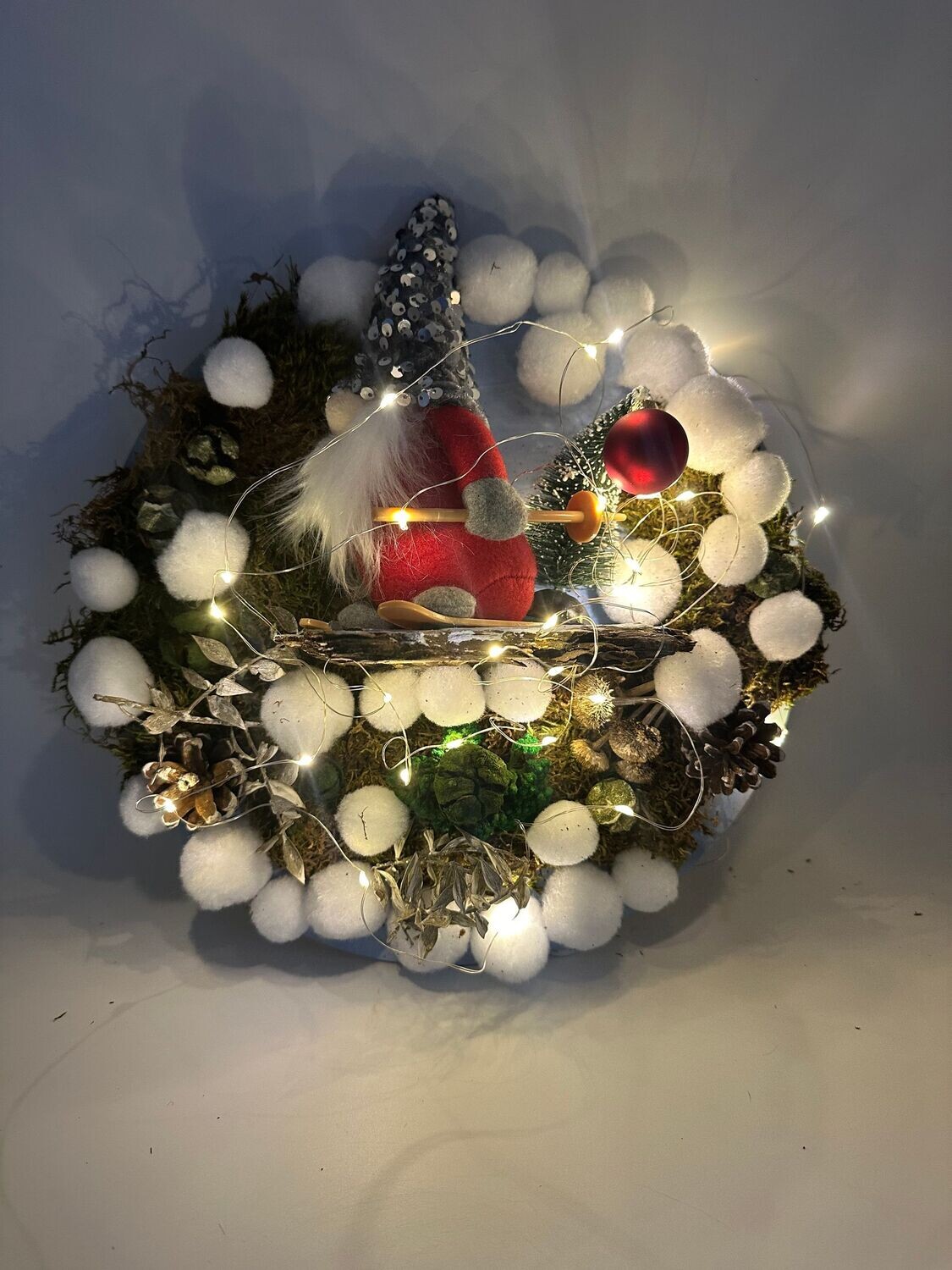 Wichtel Adventskranz