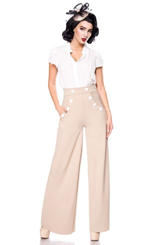 Marlenehose beige