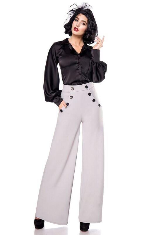 Marlenehose Grau