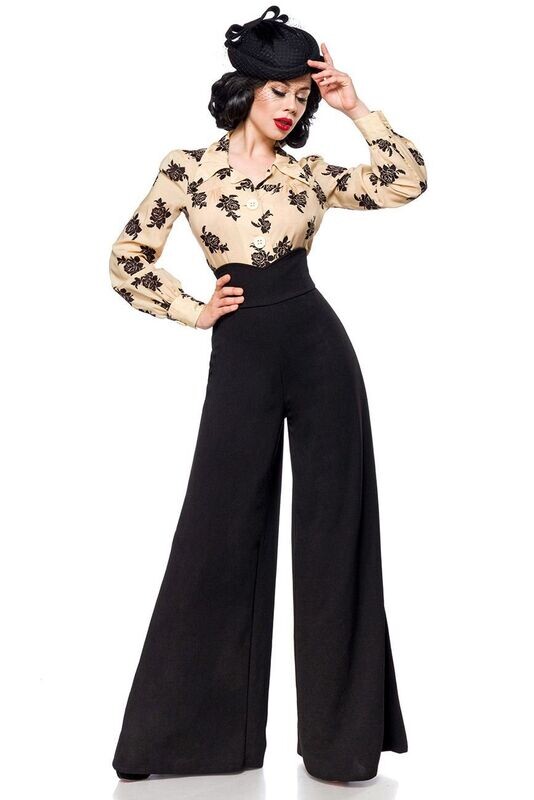 Marlenehose schwarz