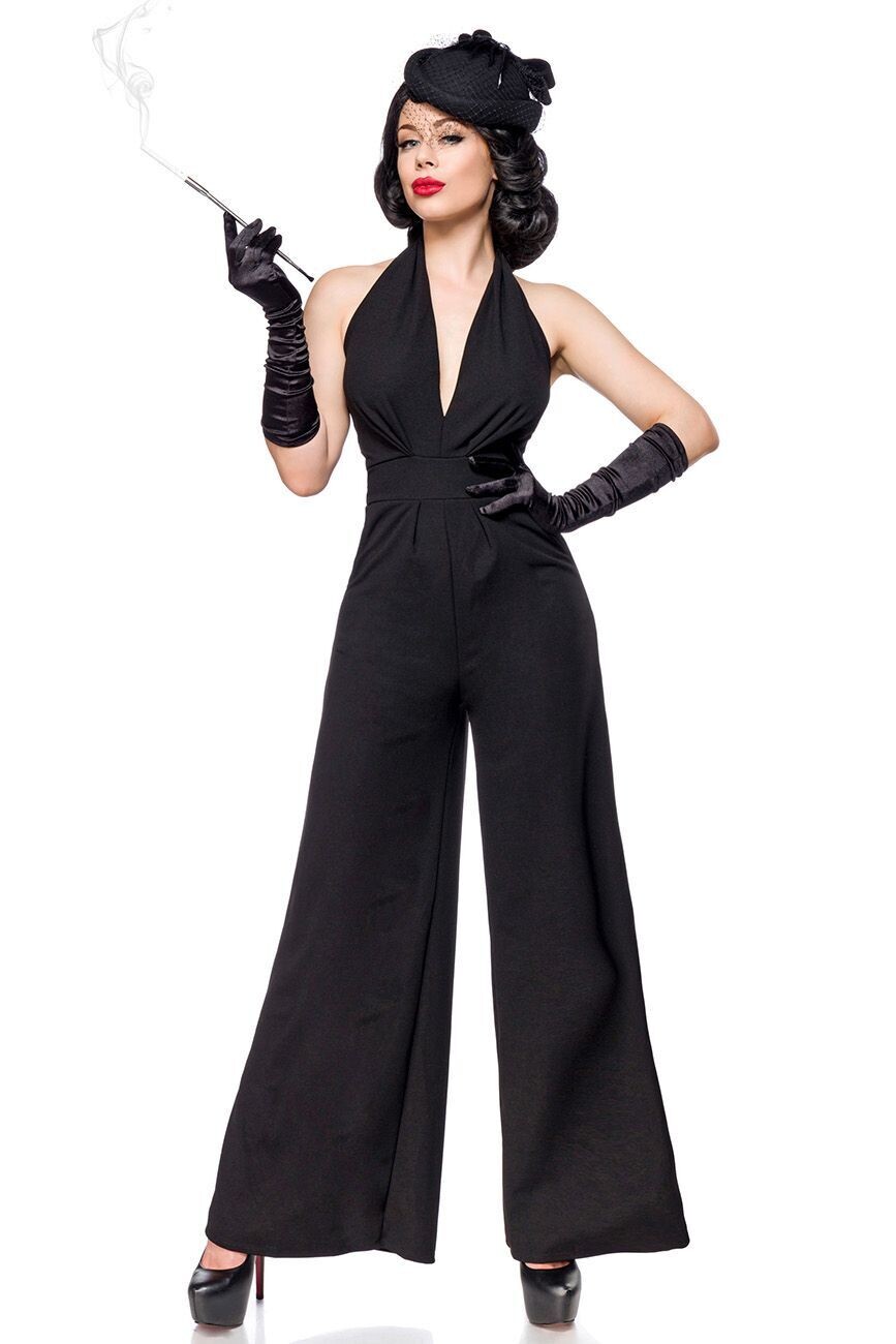 Overall schwarz