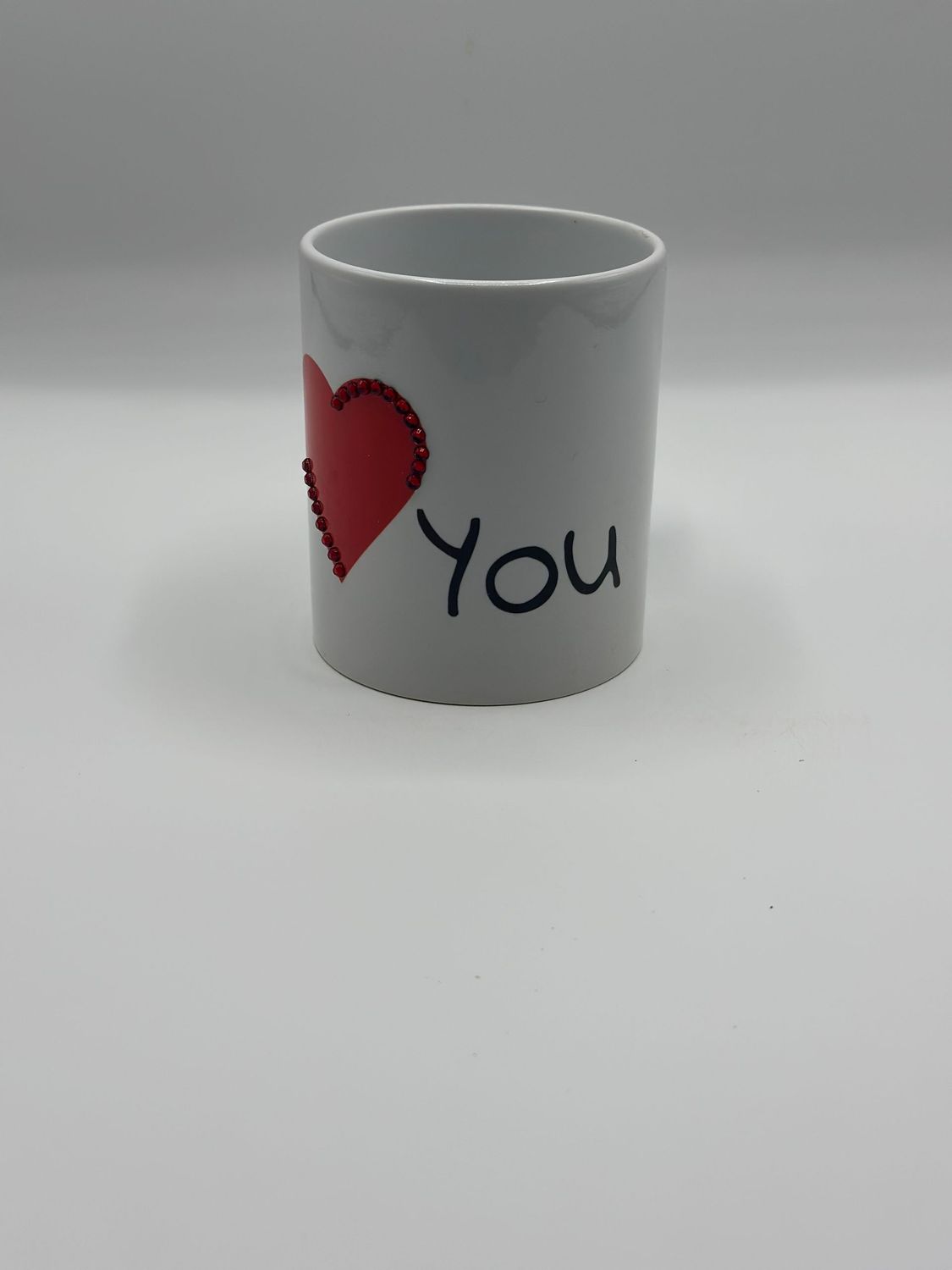 Tasse weiß, I Love You
