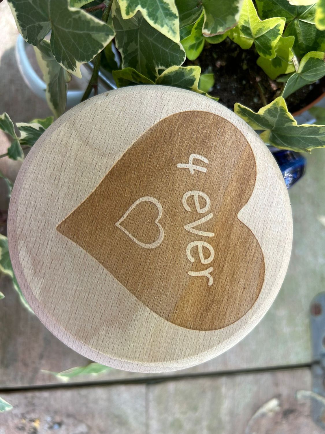 Bierglasdeckel aus Holz - Biergartendeckel aus Holz - 4 ever