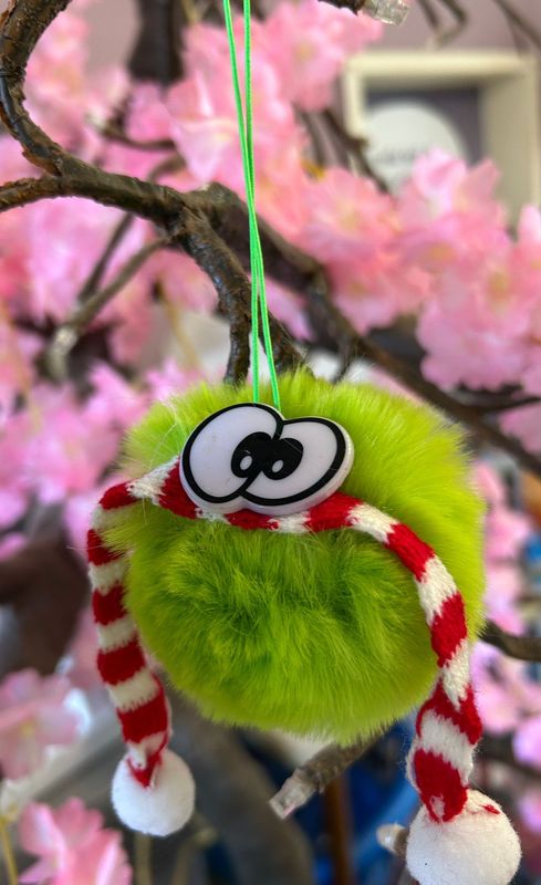 Grinch Bommel 3er Set
