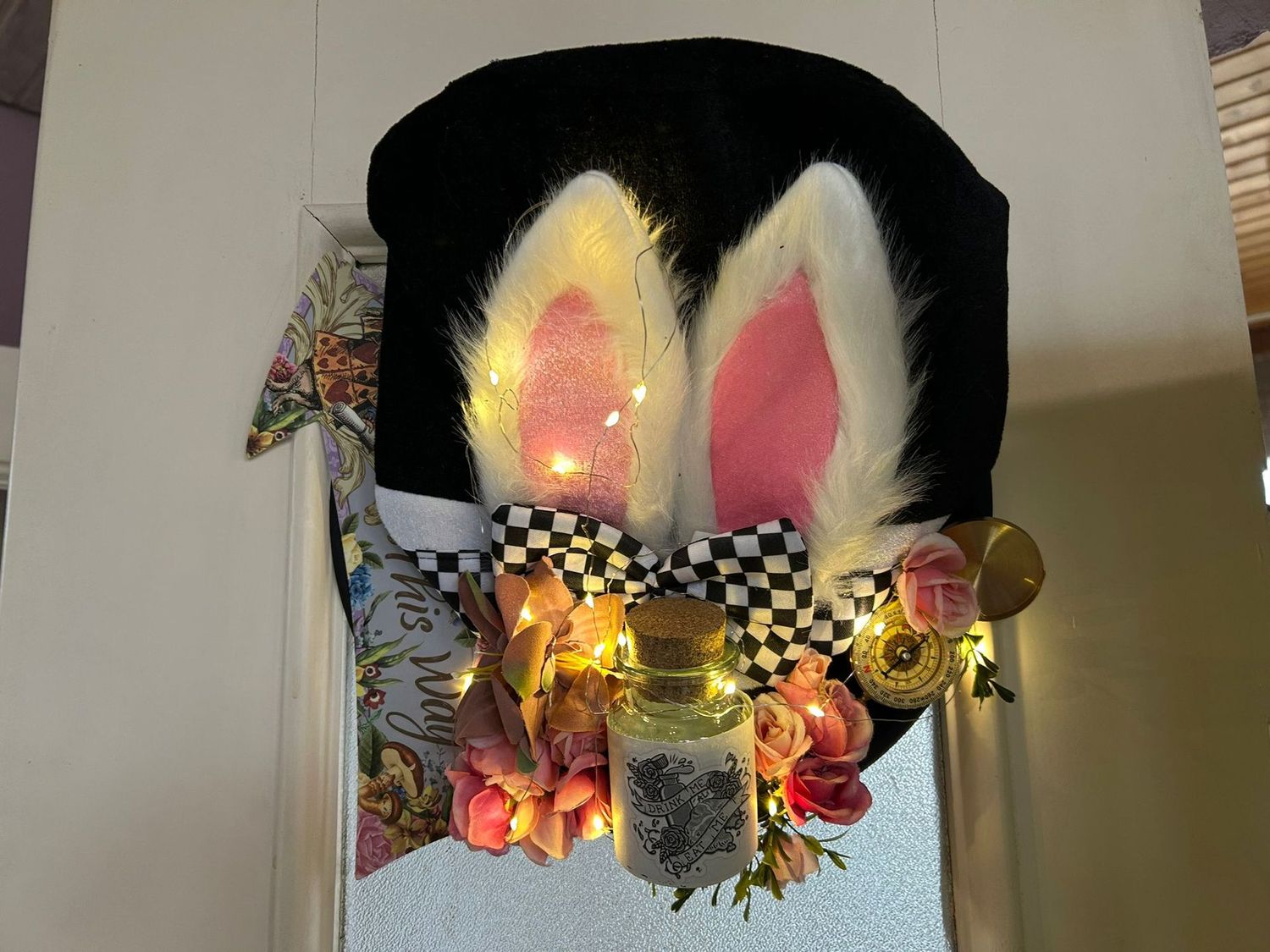 Wunderland Türkranz, Größe 25 cm, beleuchtet