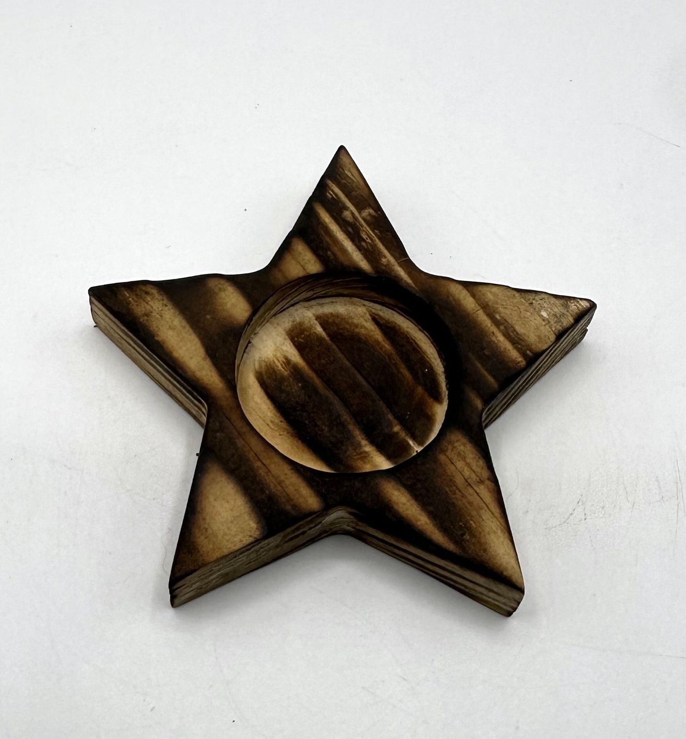 ?️ Teelichthalter Stern aus Fichtenholz – Weihnachtsdeko aus Naturmaterialien ?️ ?️ Teelichthalter Stern aus Fichtenholz – Weihnachtsdeko aus Naturmaterialien ?️