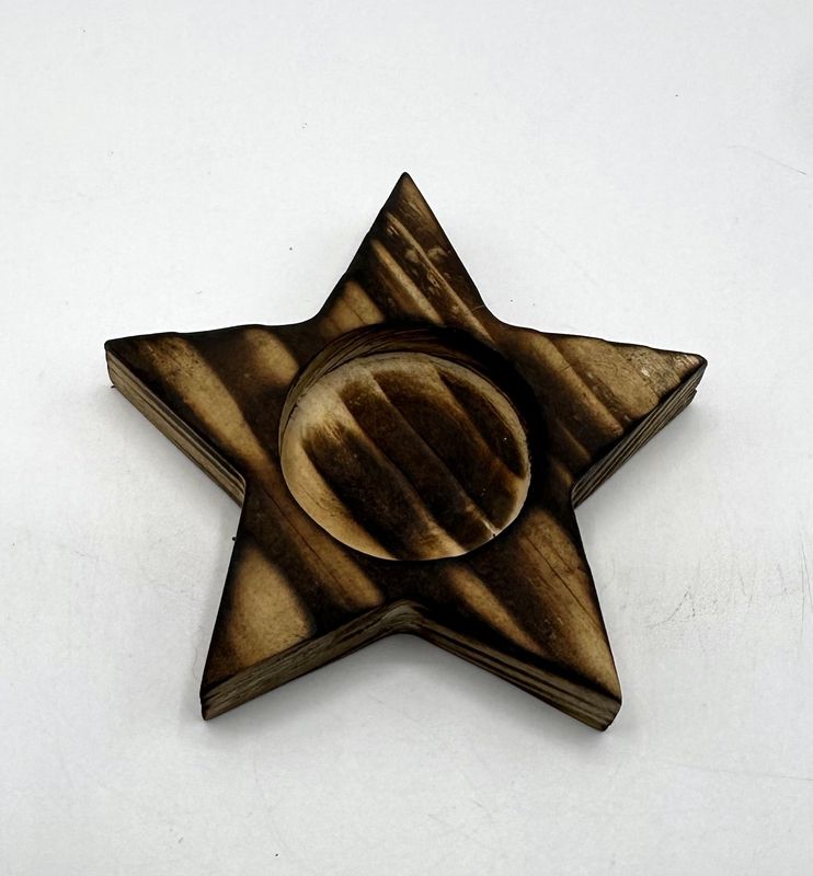 ?️ Teelichthalter Stern aus Fichtenholz – Weihnachtsdeko aus Naturmaterialien ?️ ?️ Teelichthalter Stern aus Fichtenholz – Weihnachtsdeko aus Naturmaterialien ?️