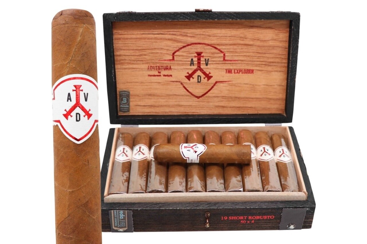 Adventura - The Explorer, Size: Short Robusto 4 X 50, Quantity: Box (19)