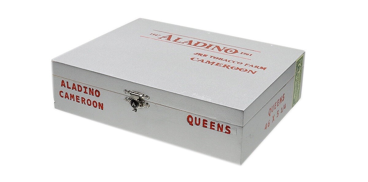 Aladino - Cameroon, Size: Queen&#39;s Perfecto 5.25 X 46, Quantity: Box (20)