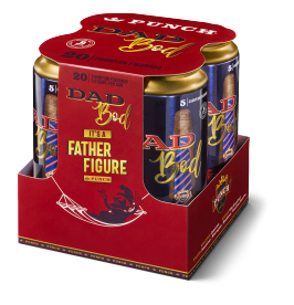 Punch - Dad Bod, Size: Dad Bod 4.5 X 60, Quantity: Box (20)