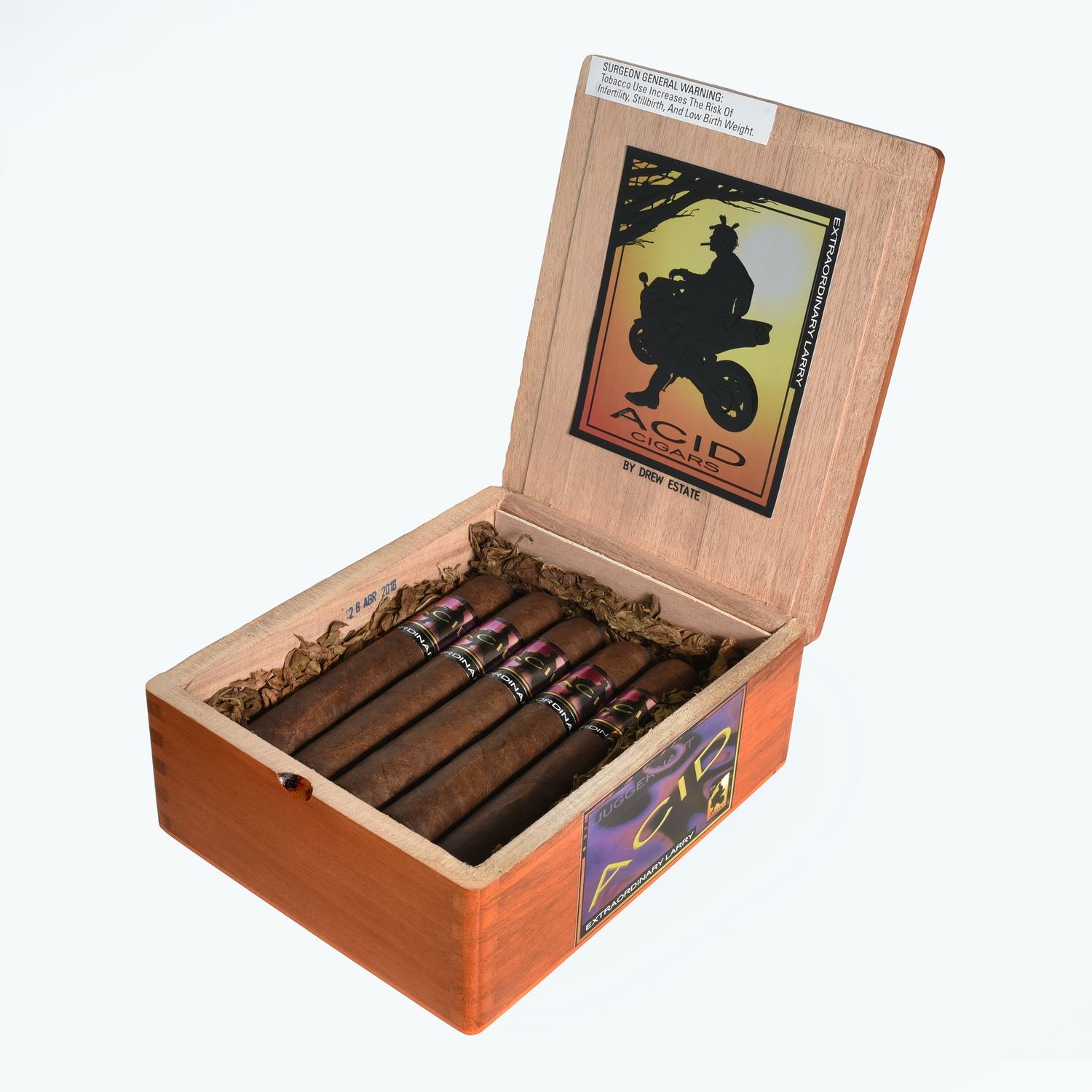 Acid - Extra Ordinary Larry, Size: Gordo 6 x 60, Quantity: Box (10)