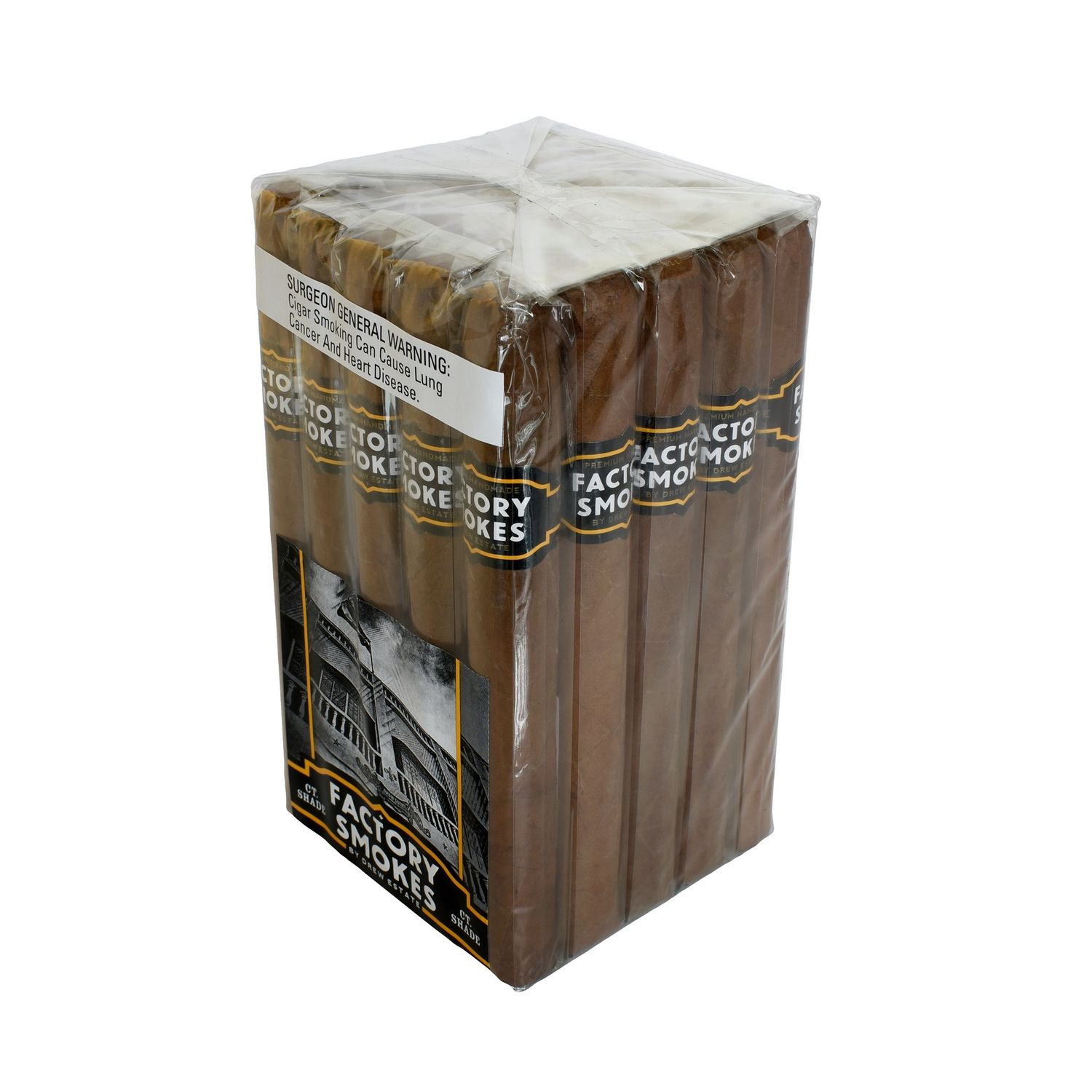 Factory Smokes Shade, Quantity: Bundle (25), Size: Churchill 7 x 50