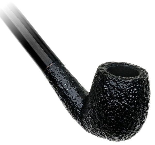 Savinelli Pipes - Churchwarden Black Rusticated (601)