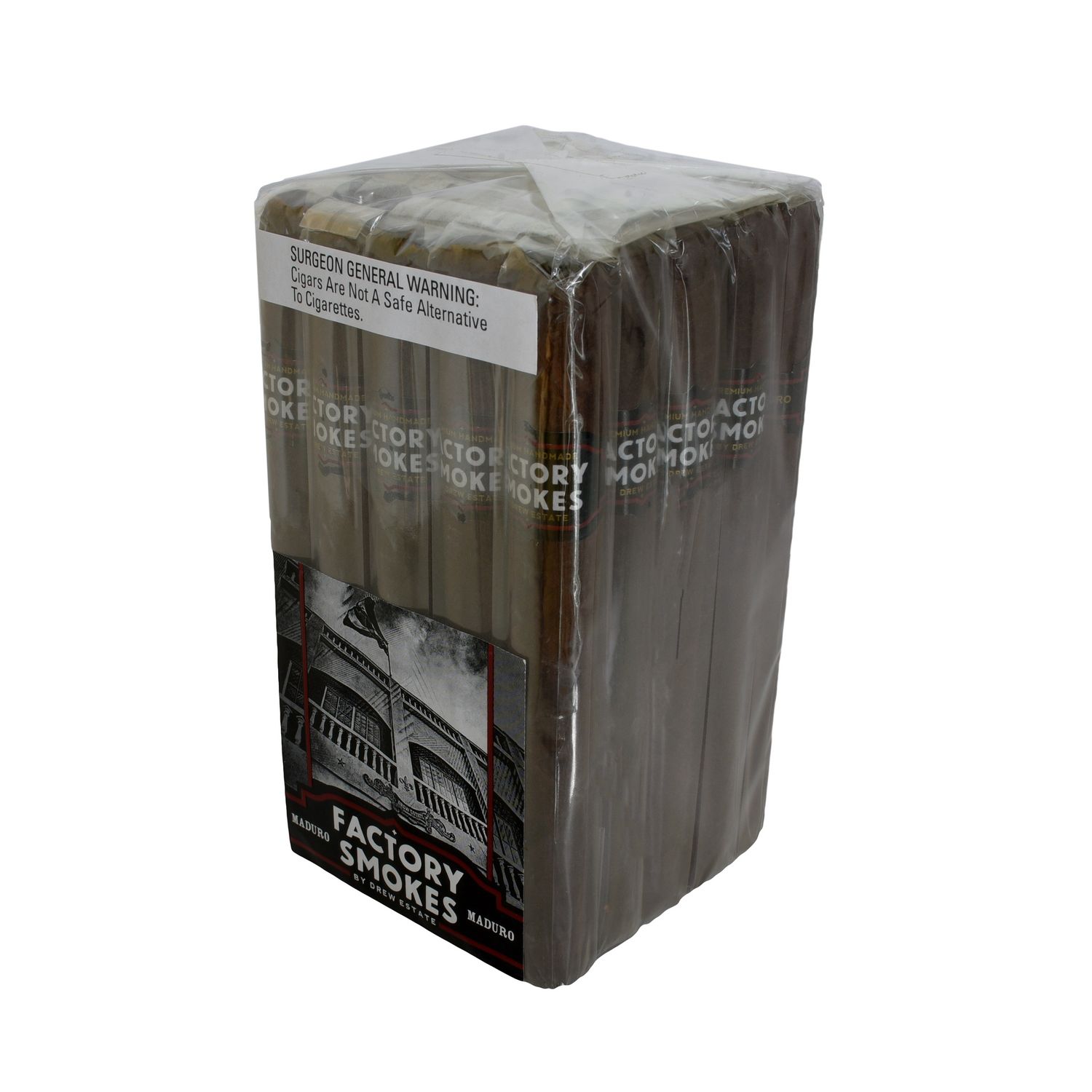 Factory Smokes - Maduro, Quantity: Bundle (25), Size: Churchill 7 x 50