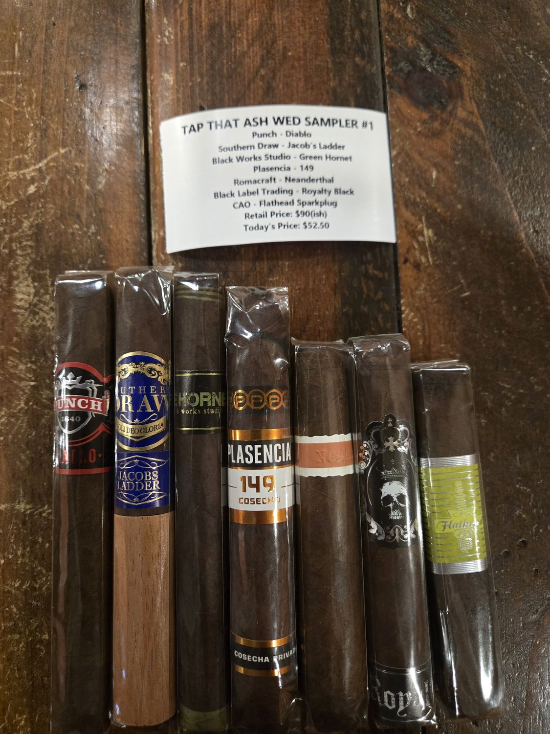 Tap That Ash Wednesday Sampler #1