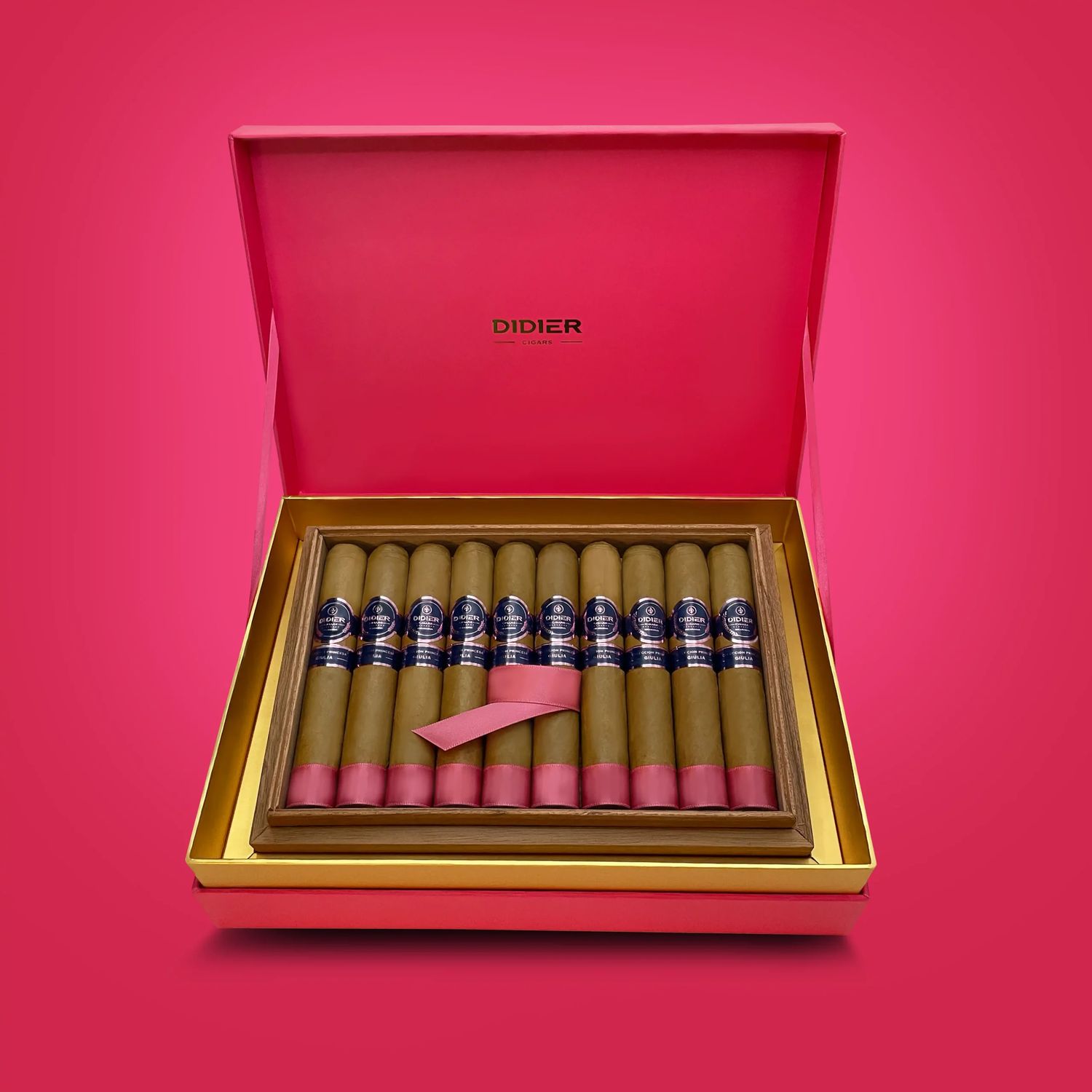 Didier - Giulia - Pink, Quantity: Box (10), Size: Gordo 5.5 X 58