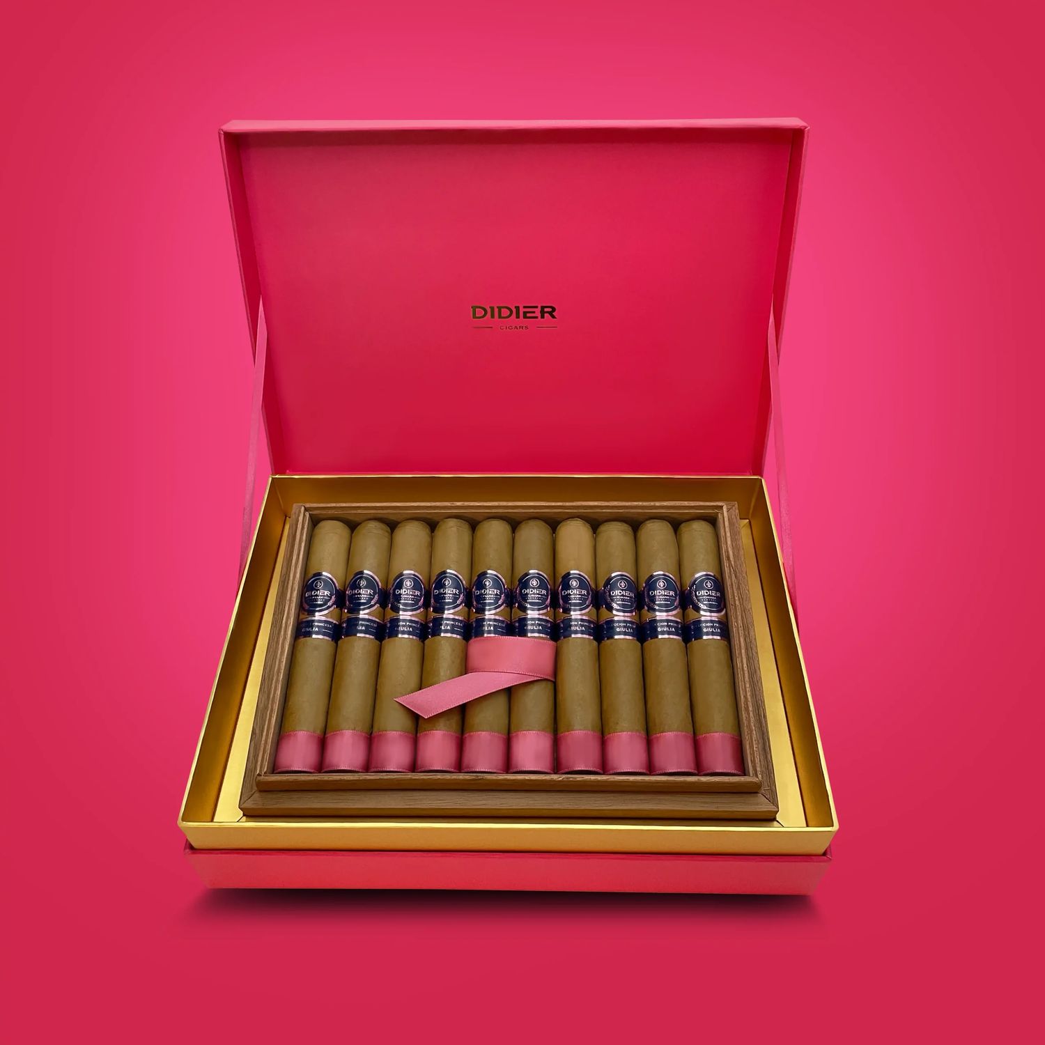 Didier - Giulia - Pink, Quantity: Box (10), Size: Gordo 5.5 X 58