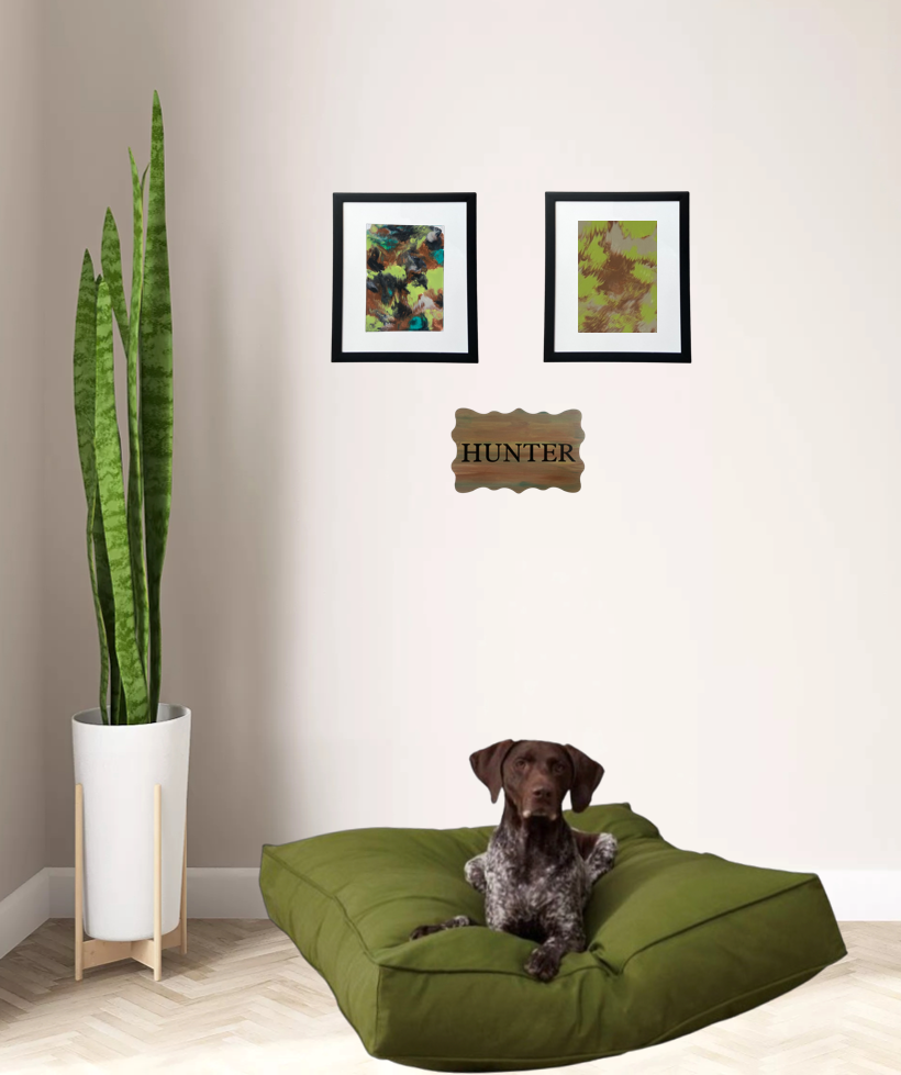 Two 8x10 Frames and One Custom Name Plate