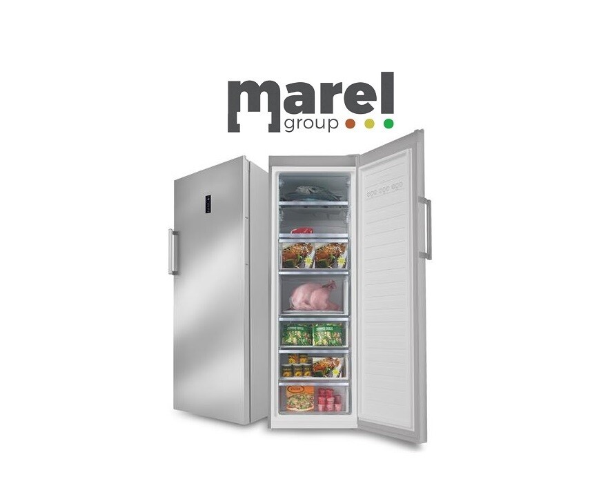 CONGEL.VERT.300 lt C-DISPLAY INOX NF
