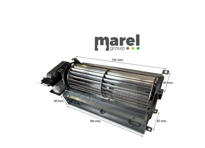 VENTILATORE TANGENZIALE 180 mm DX-SX