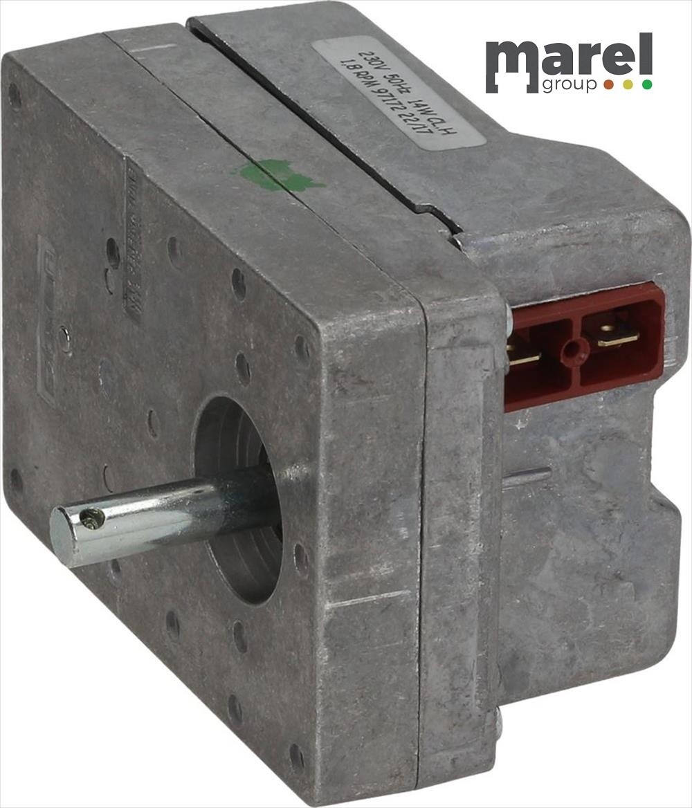 MOTORE BITRO tipo 97172 14W 230V 50HZ 1,8RPM Albero D 8,5MM GIRO MACCHINE KEBAB