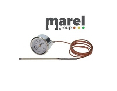 TERMOMETRO BIANCO ø 52 mm 50-350 GRADI C