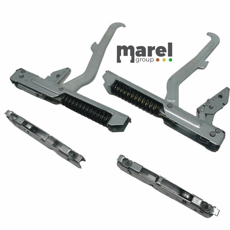 KIT CERNIERE + PORTARULLI PER FORNO ARISTON INDESIT