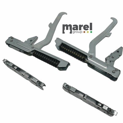 KIT CERNIERE + PORTARULLI PER FORNO ARISTON INDESIT