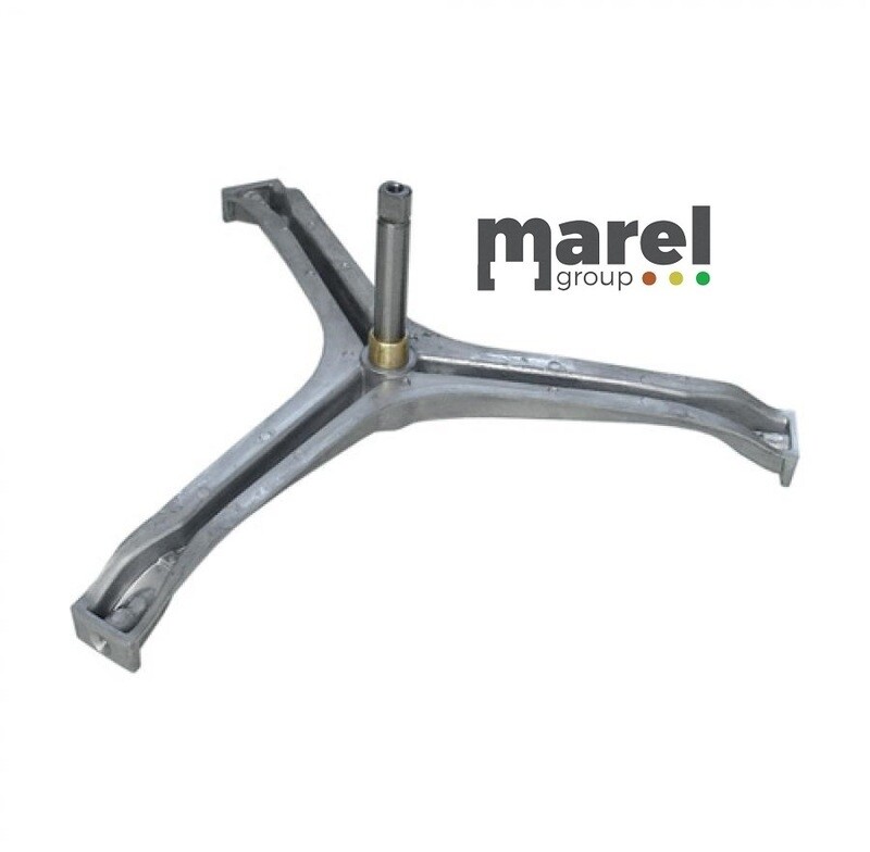Crociera cesto adattabile tipo rinforzato.Albero da 17mm boccola in ottone diam 22x15mm REX ELECTROLUX