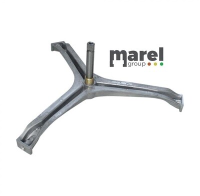 Crociera cesto adattabile tipo rinforzato.Albero da 17mm boccola in ottone diam 22x15mm REX ELECTROLUX