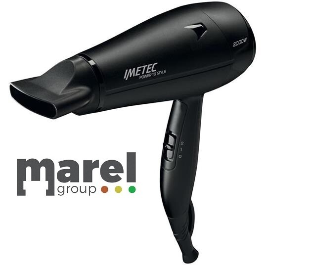 Asciugacapelli con 2 Combinazioni da 2000W IMETEC