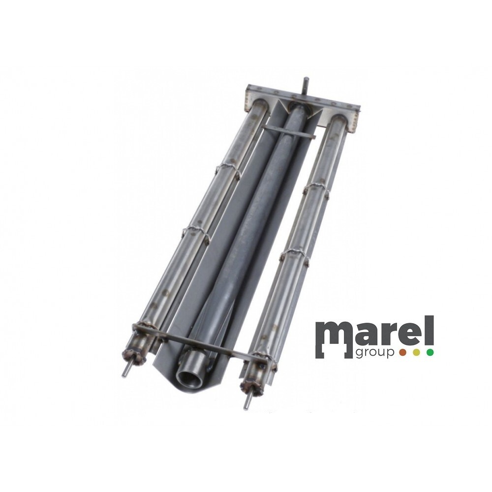 BRUCIATORE 635x200 mm IN ACCIAIO INOX