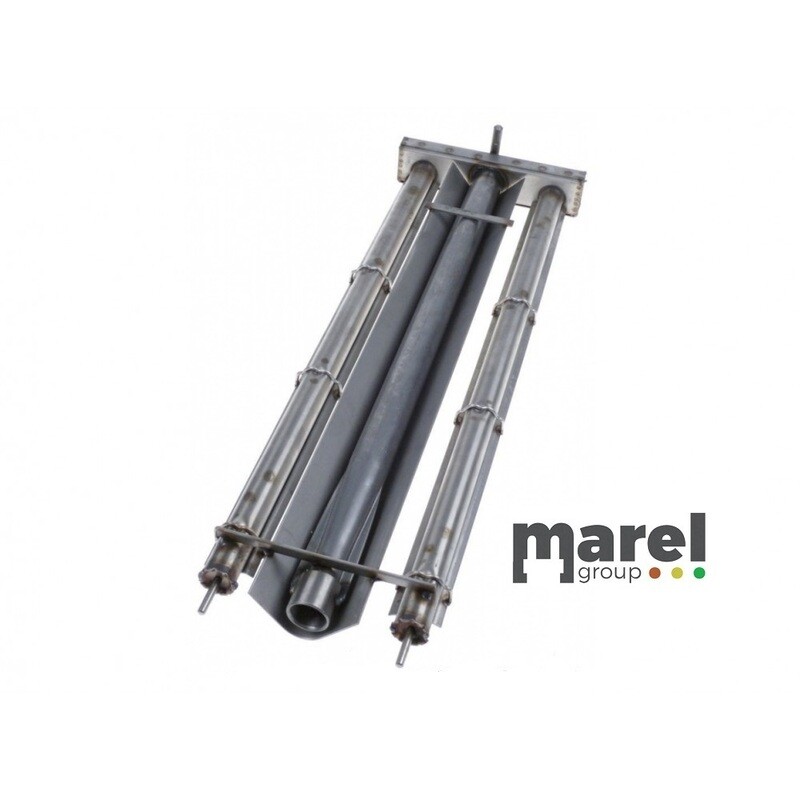 BRUCIATORE 635x200 mm IN ACCIAIO INOX