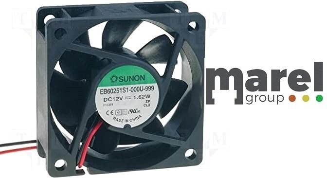 VENTILATORE ASSIALE SUNON 60x60x25 mm
