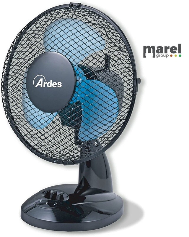 VENTILATORE DA TAVOLO 30CM STEELO 30N ARDES