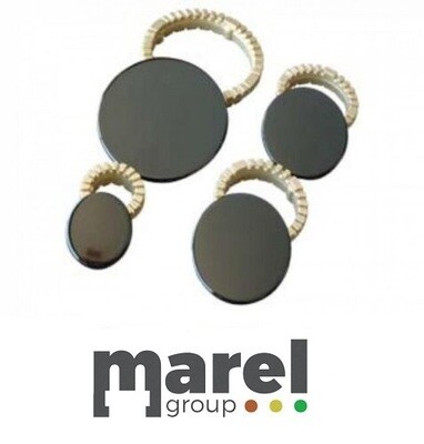 KIT 4 PIATTELLI + 4 ANELLI IN OTTONE   ARISTON INDESIT