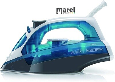 FERRO DA STIRO A VAPORE BXIR2200E 2200W BLU/NERO Black&decker
