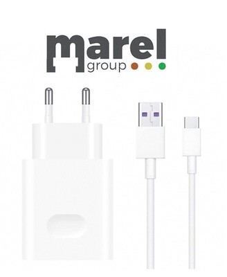 Huawei  CARICABATTERIE USB-C CP404 SUPERCHARGE WALL CHARGER + CAVO TYPE-C 2A