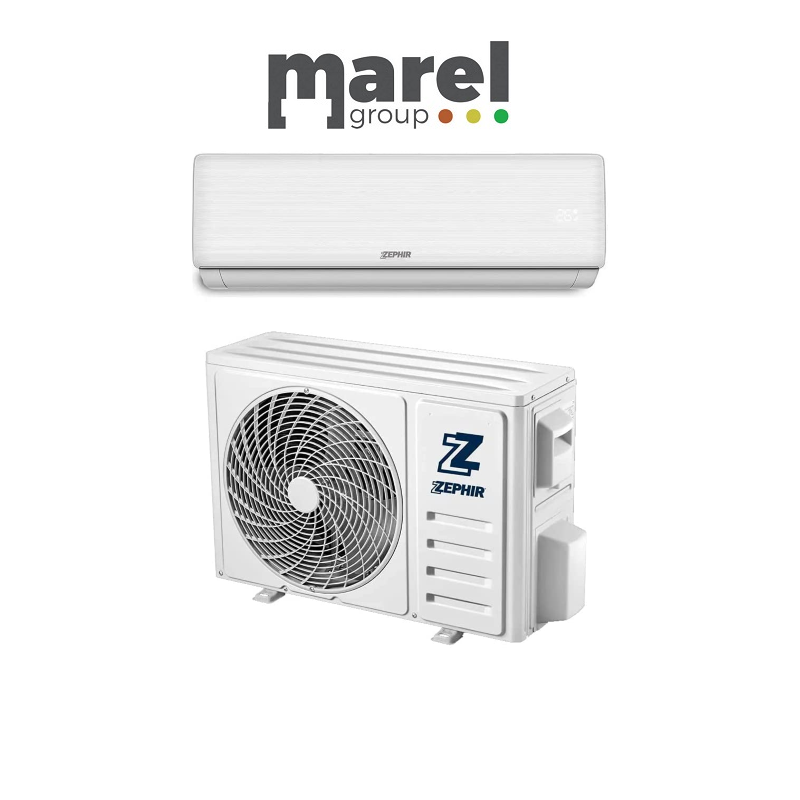Zephir  CLIMATIZZATORE ZTQ WI - UNITA' INTERNA + ESTERNA - 12000 BTU - WIFI SMART (ZTQ12000WIFI)