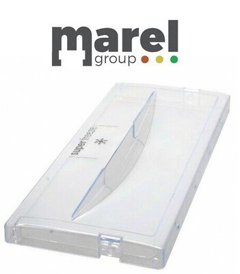 SPORTELLO CRISTAL FRIGORIFERO ARISTON INDESIT 384X162X25MM