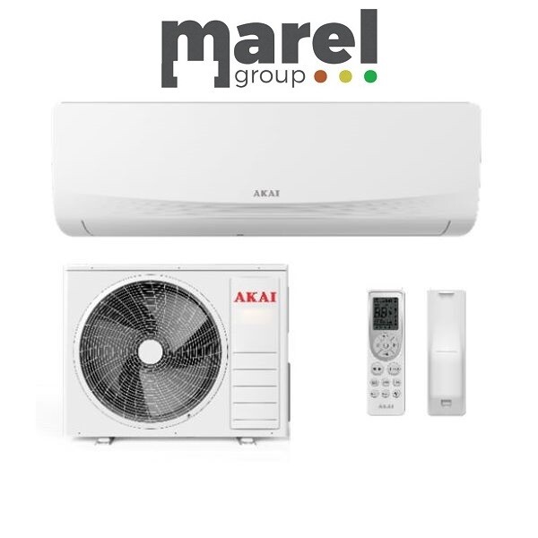 CLIMATIZZATORE MISTRAL 18300R32-K - UNITA' INTERNA + ESTERNA - INVERTER - 18000 BTU AKAI